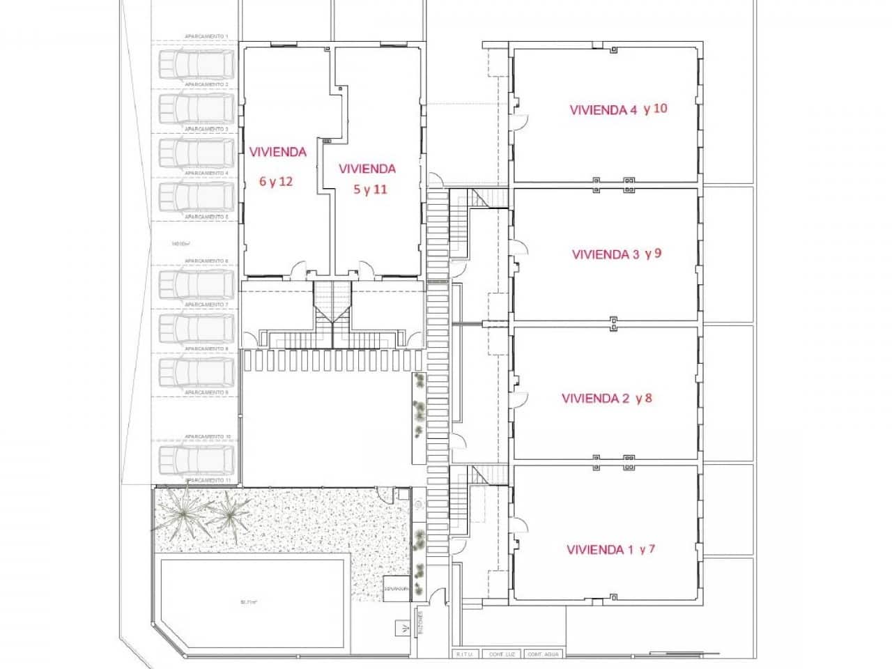 2 camera da letto Villetta a Schiera in vendita in Pilar de la Horadada con piscina - 259.900 € (Rif: 9318896)