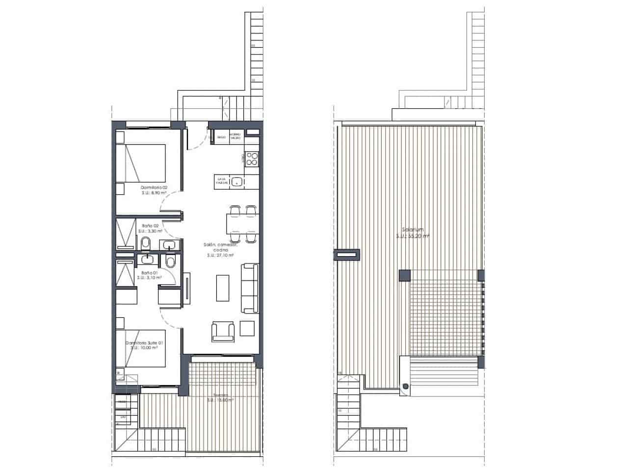 3 soveværelse Rækkehus til salg i San Fulgencio med swimmingpool - € 299.900 (Ref: 9318900)