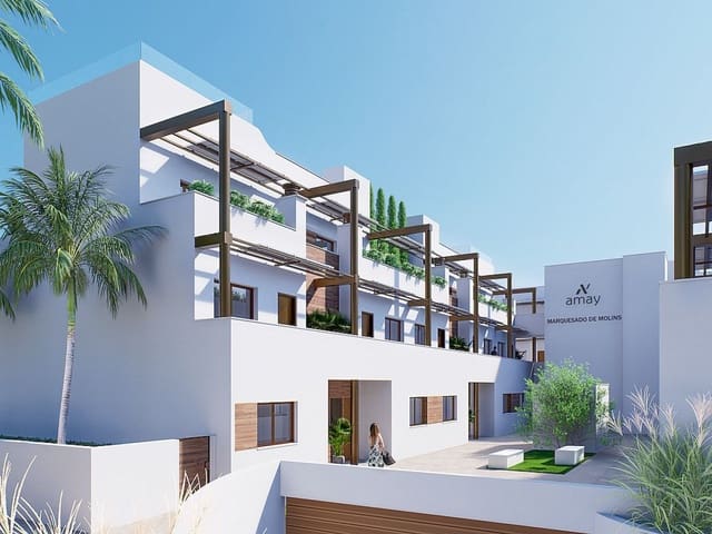 2 soveværelse Rækkehus til salg i Torre de la Horadada, Pilar de la Horadada med swimmingpool - € 334.000 (Ref: 9318911)