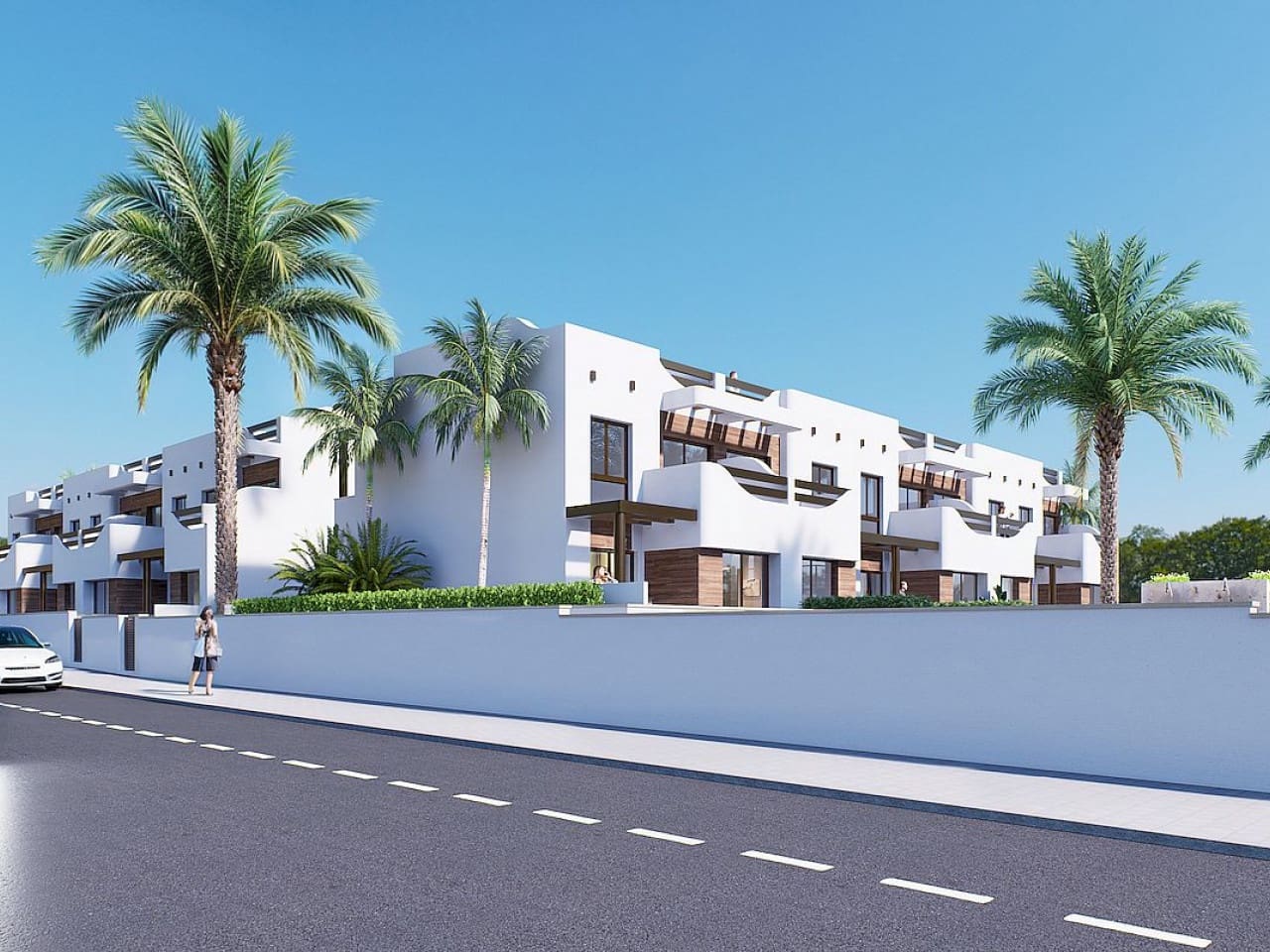 2 soverom Rekkehus til salgs i Torre de la Horadada med svømmebasseng - € 339 000 (Ref: 9318912)