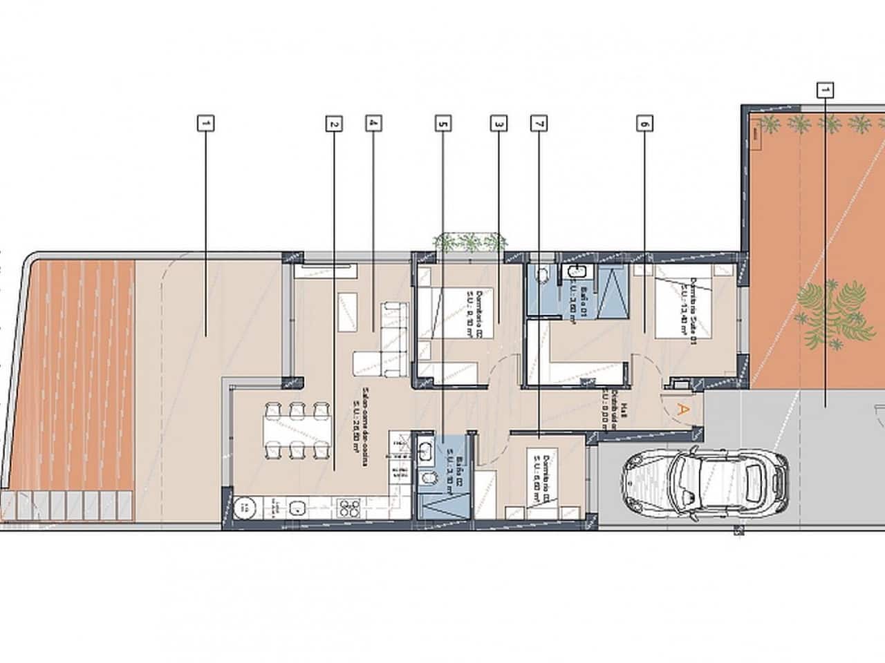 3 quarto Apartamento para venda em Los Alcazares com piscina - 339 900 € (Ref: 9318920)
