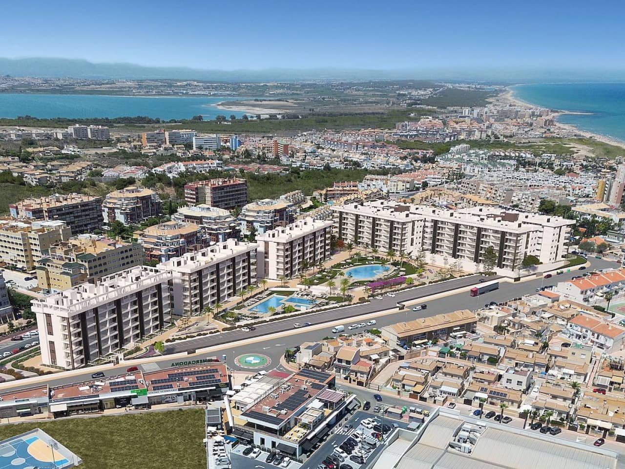 2 quarto Apartamento para venda em Torrevieja com piscina - 285 000 € (Ref: 9318927)