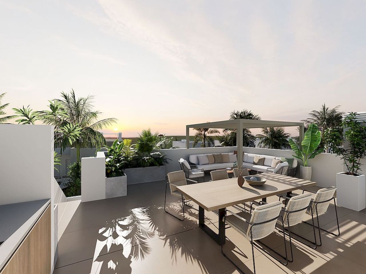 3 sypialnia Dom szeregowy na sprzedaż w Los Alcazares z basenem - 350 000 € (Ref: 9318947)