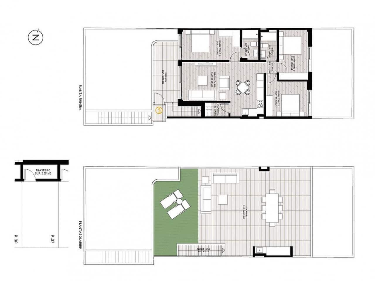 3 sypialnia Dom szeregowy na sprzedaż w Lo Pagan z basenem - 339 900 € (Ref: 9318950)