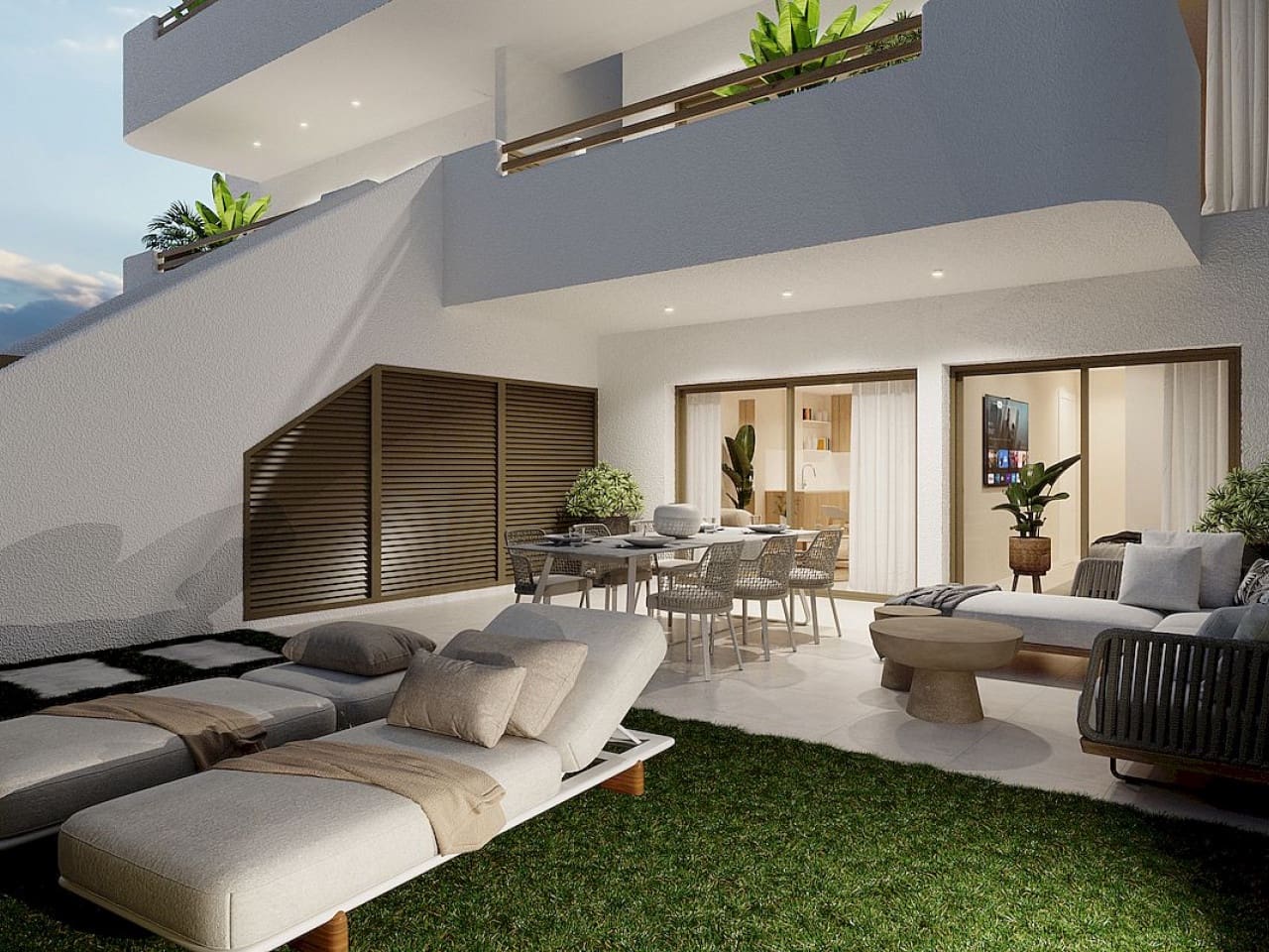 3 sypialnia Dom szeregowy na sprzedaż w Lo Pagan z basenem - 339 900 € (Ref: 9318950)