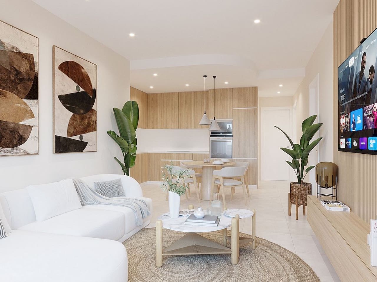 3 soverom Rekkehus til salgs i Lo Pagan med svømmebasseng - € 369 900 (Ref: 9318951)