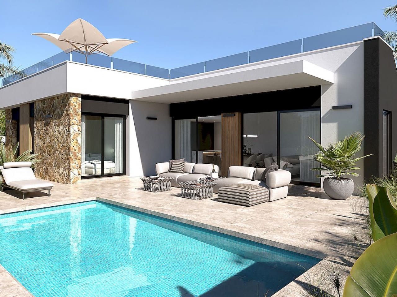 3 bedroom Villa for sale in Ciudad Quesada with pool - € 496,000 (Ref: 9318954)