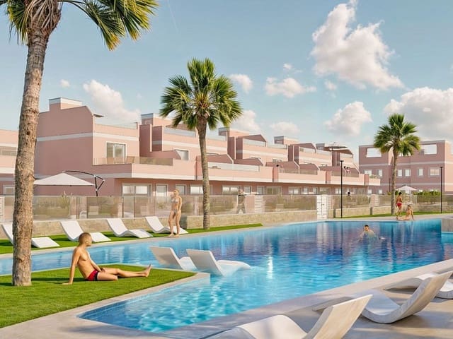 3 soveværelse Rækkehus til salg i Pilar de la Horadada med swimmingpool - € 289.900 (Ref: 9318956)