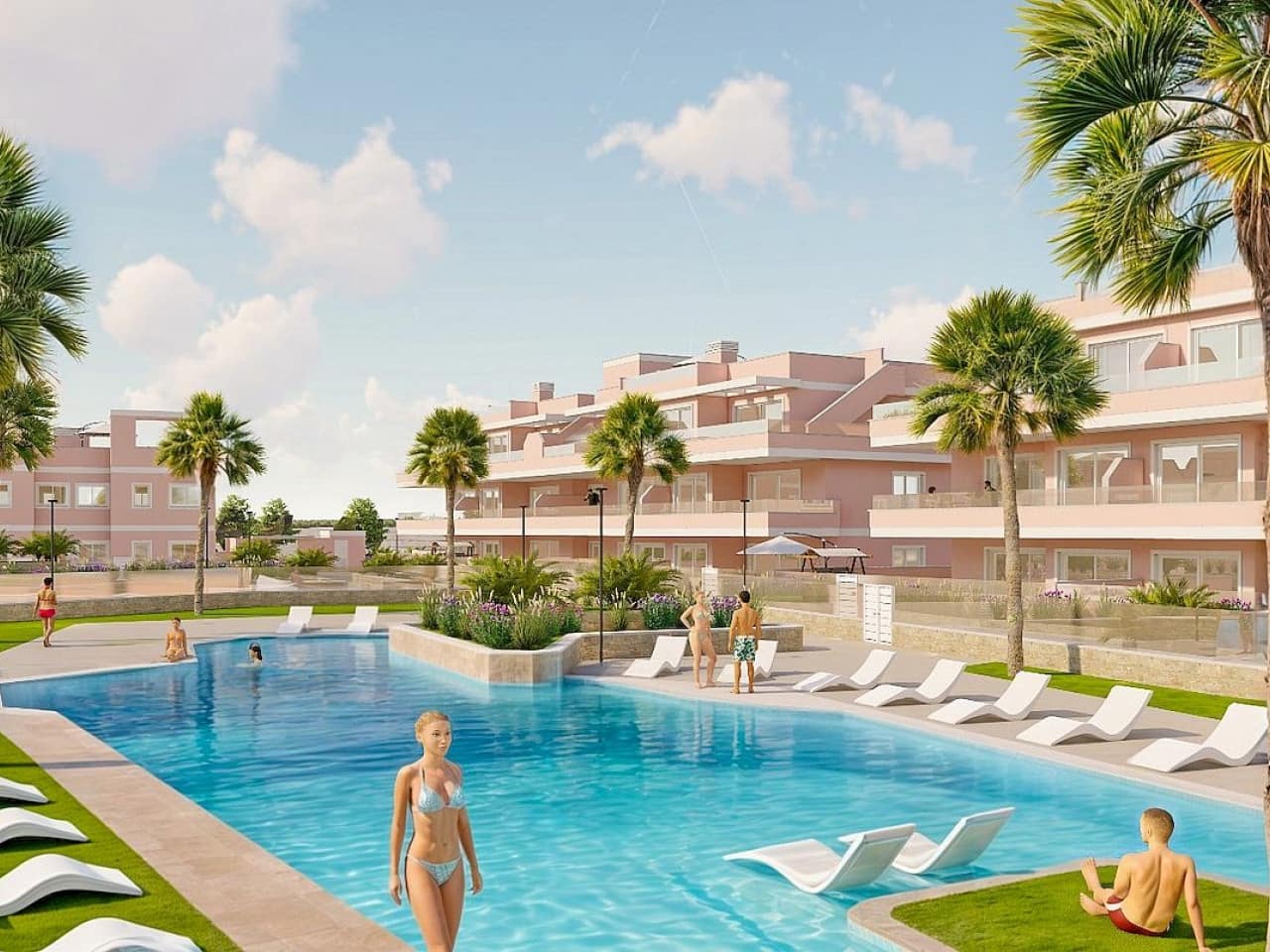 3 soveværelse Rækkehus til salg i Pilar de la Horadada med swimmingpool - € 289.900 (Ref: 9318956)