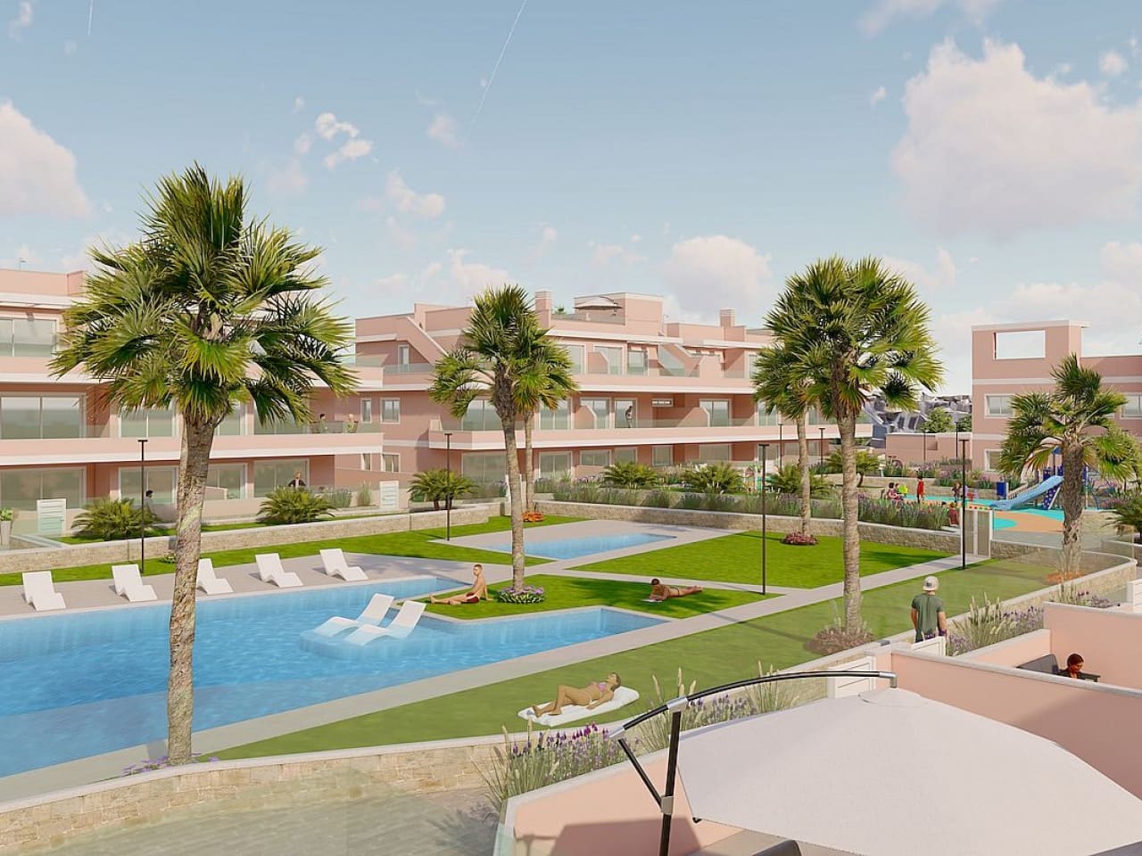 3 quarto Casa em Banda para venda em Pilar de la Horadada com piscina - 309 900 € (Ref: 9318958)