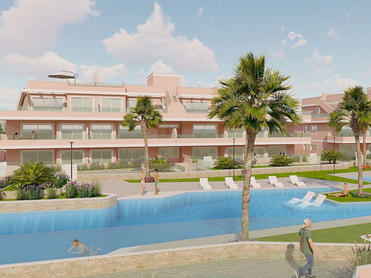 3 quarto Casa em Banda para venda em Pilar de la Horadada com piscina - 309 900 € (Ref: 9318958)