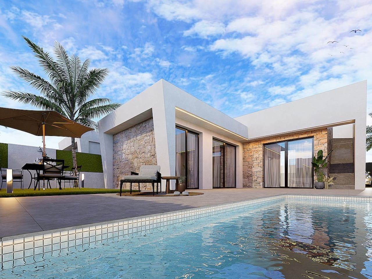 3 bedroom Villa for sale in Roldan with pool - € 379,950 (Ref: 9318959)