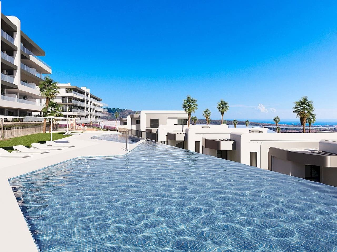 Ático de 3 habitaciones en Muchamiel / Mutxamel en venta con piscina - 469.000 € (Ref: 9318966)