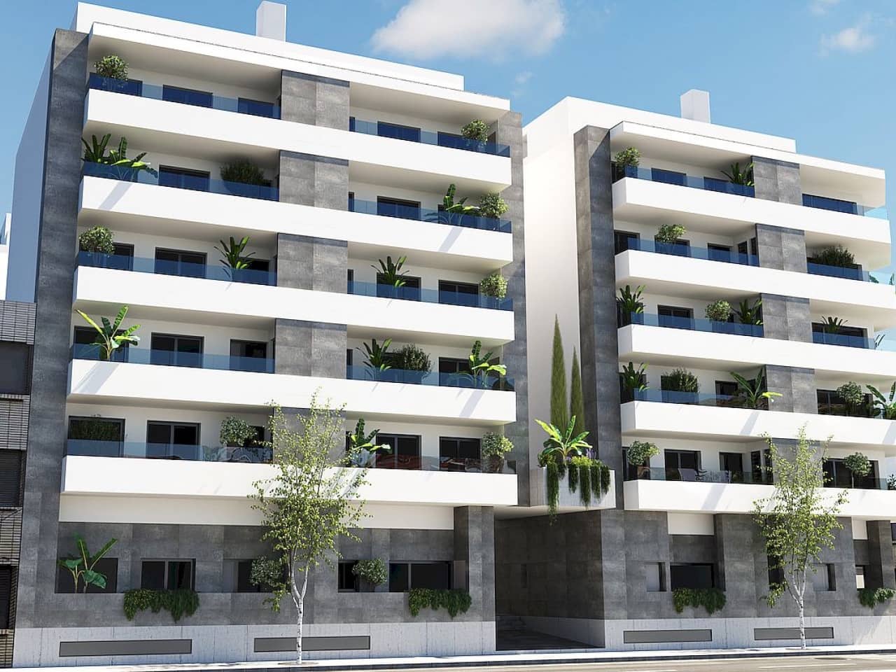 3 makuuhuone Huoneisto myytävänä paikassa Almoradi mukana uima-altaan - 209 000 € (Ref: 9318969)