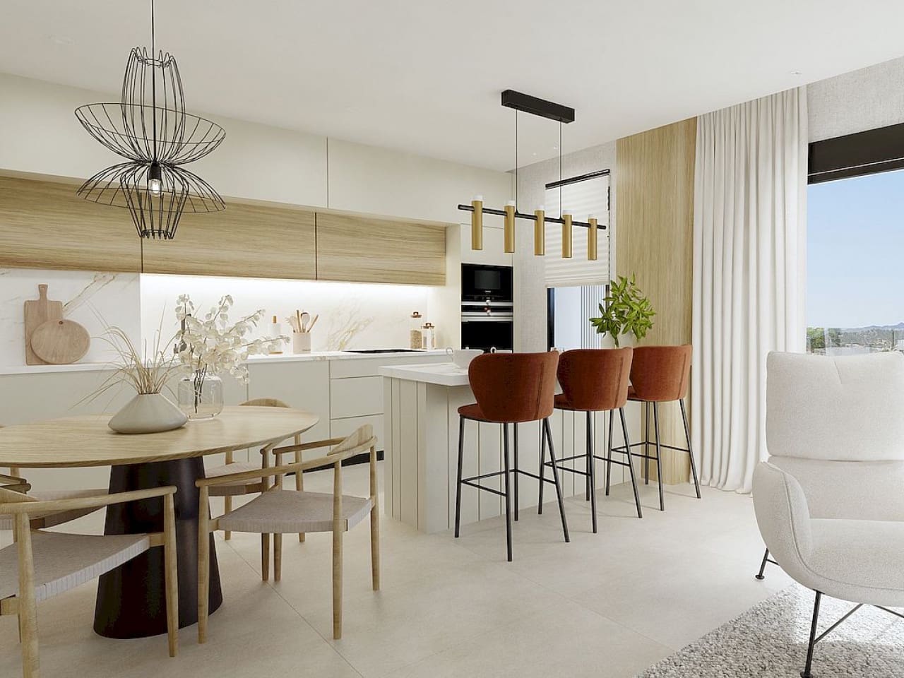 3 soverom Penthouse til salgs i Almoradi med svømmebasseng - € 257 900 (Ref: 9318970)