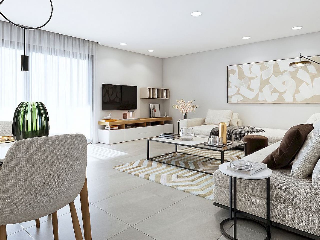 3 soverom Penthouse til salgs i Almoradi med svømmebasseng - € 257 900 (Ref: 9318970)