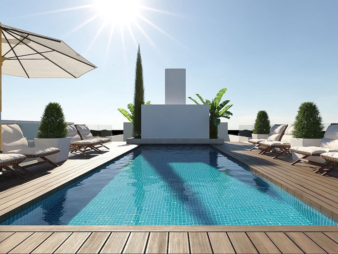 3 soverom Penthouse til salgs i Almoradi med svømmebasseng - € 257 900 (Ref: 9318970)