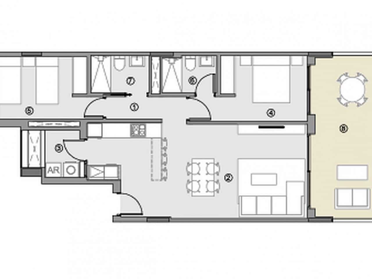 3 soveværelse Lejlighed til salg i Orihuela Costa med swimmingpool - € 364.000 (Ref: 9318971)