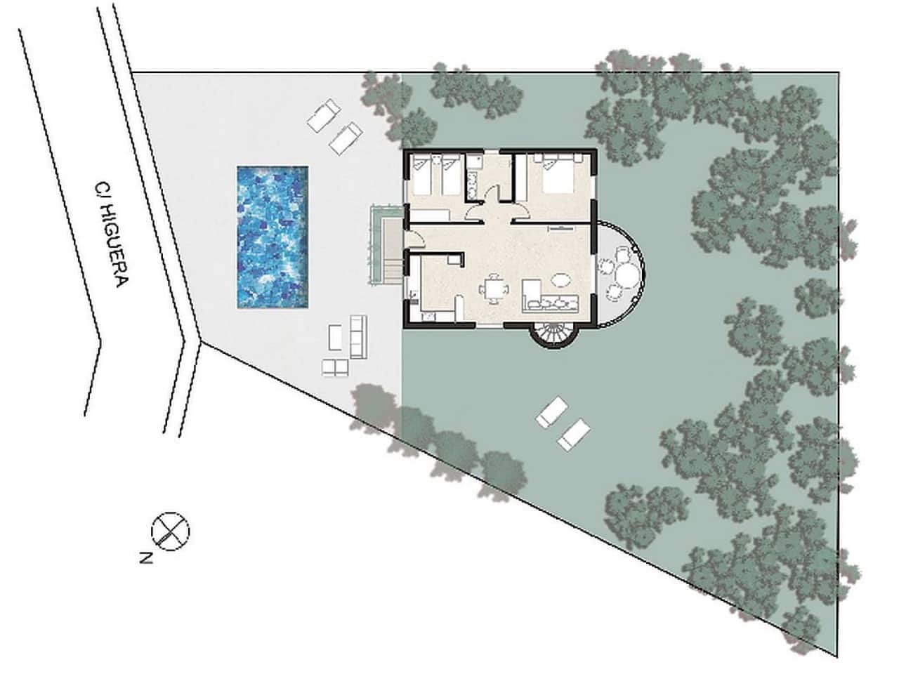 3 makuuhuone Huvila myytävänä paikassa Pinar de Campoverde - 599 900 € (Ref: 9318984)