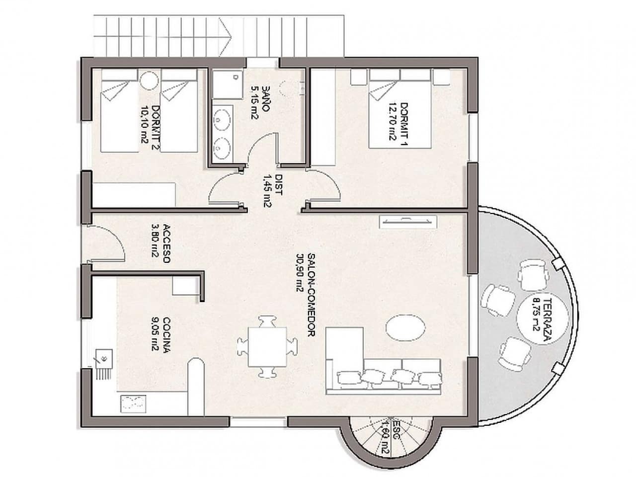 3 makuuhuone Huvila myytävänä paikassa Pinar de Campoverde - 599 900 € (Ref: 9318984)