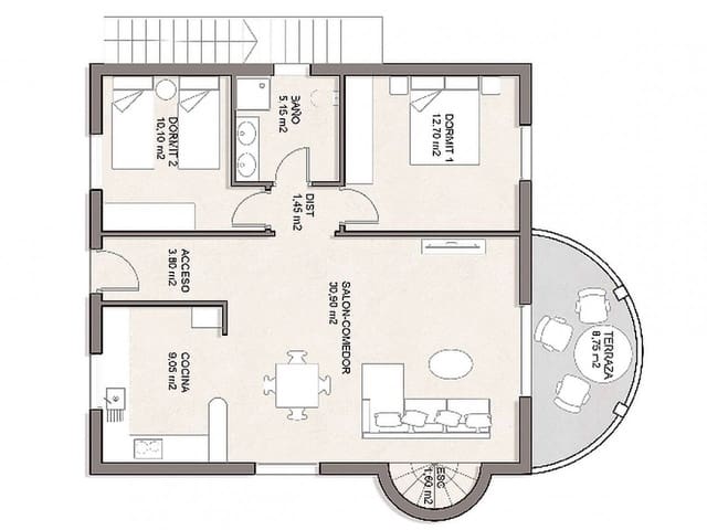 3 makuuhuone Huvila myytävänä paikassa Pinar de Campoverde, Pilar de la Horadada - 599 900 € (Ref: 9318984)