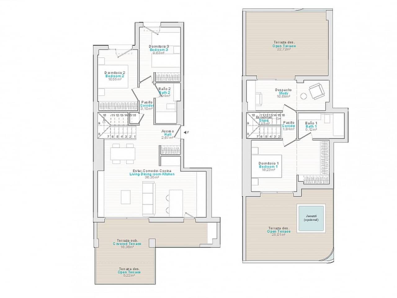 1 bedroom Apartment for sale in La Villajoyosa / Vila Joiosa with pool - € 298,000 (Ref: 9318990)