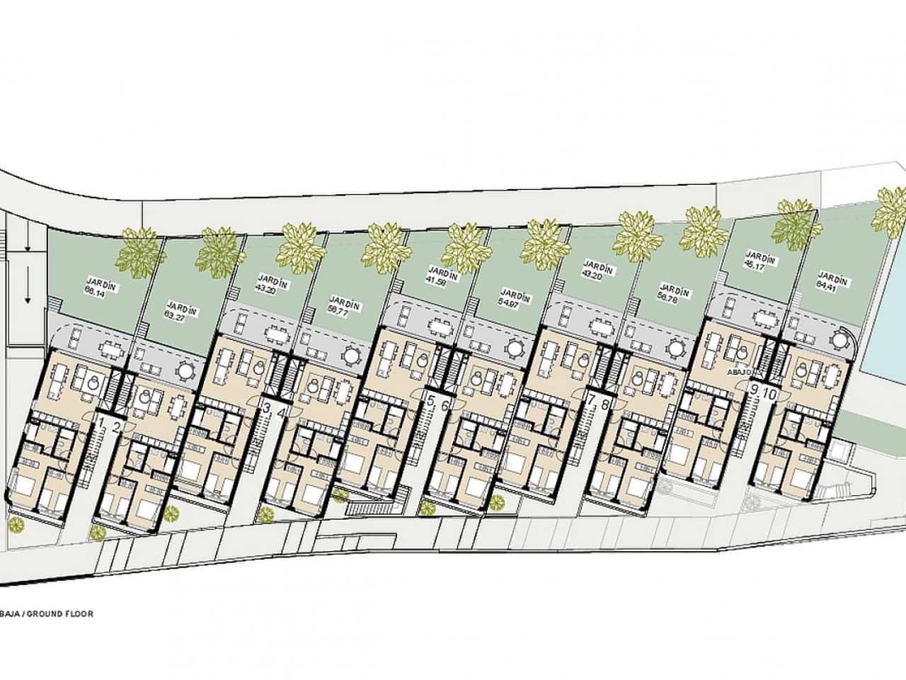 2 sypialnia Dom szeregowy na sprzedaż w La Mata z basenem - 550 000 € (Ref: 9318991)