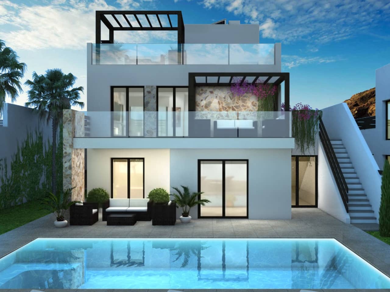 4 camera da letto Villa in vendita in Ciudad Quesada con piscina - 834.000 € (Rif: 9318994)