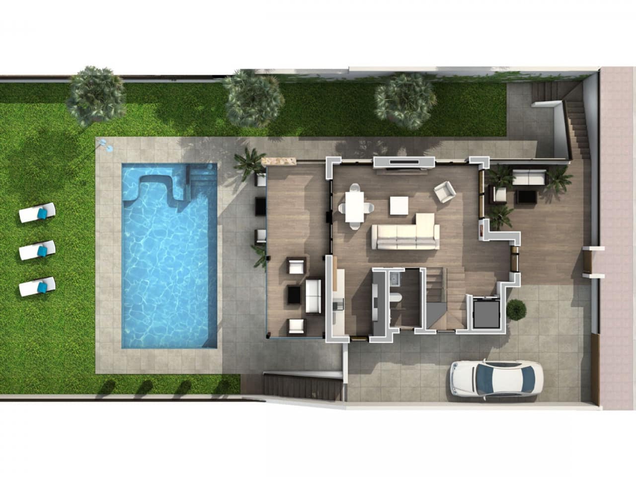 4 camera da letto Villa in vendita in Ciudad Quesada con piscina - 834.000 € (Rif: 9318994)