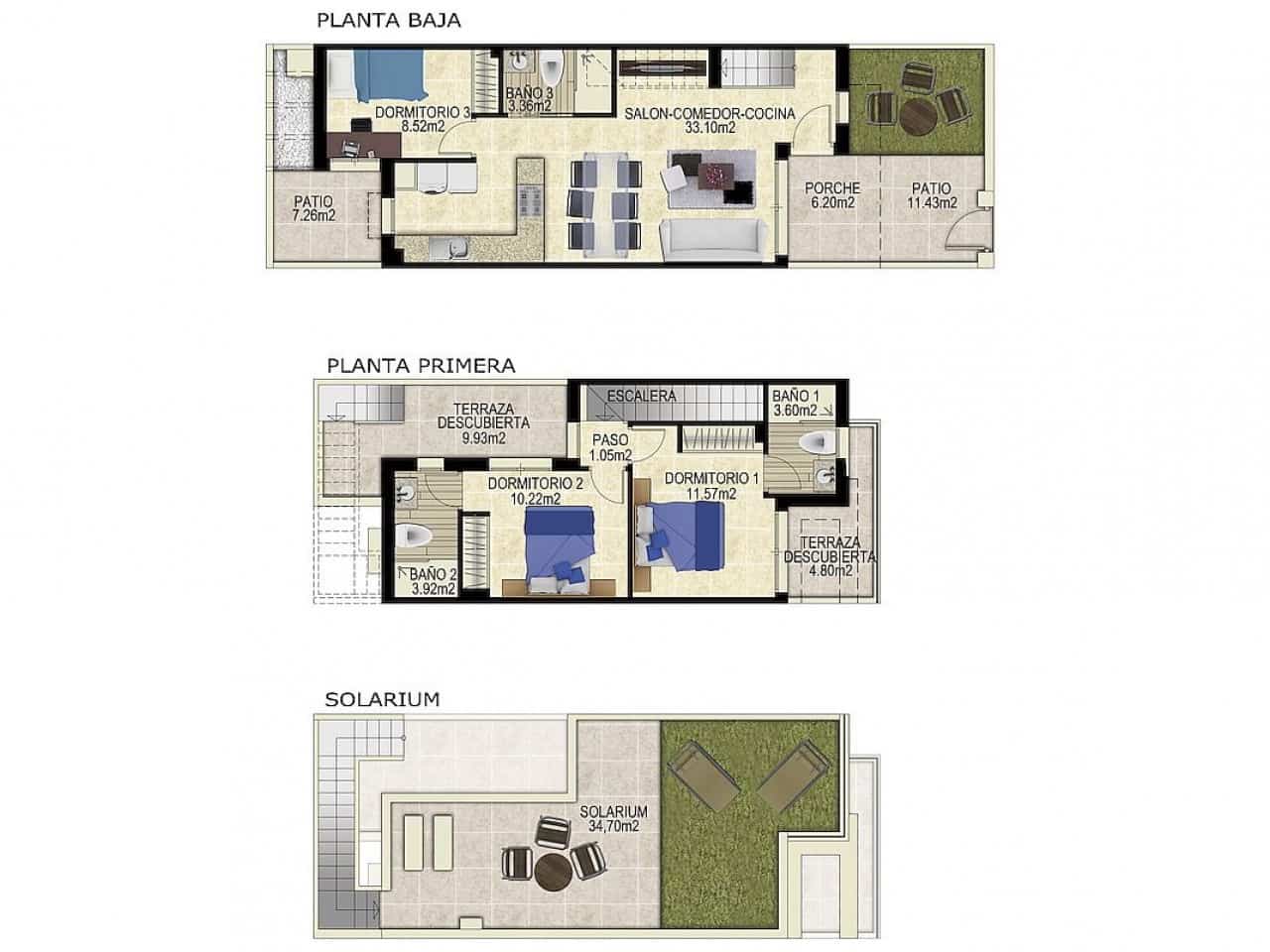 4 sypialnia Willa na sprzedaż w Los Montesinos z basenem - 649 000 € (Ref: 9318999)