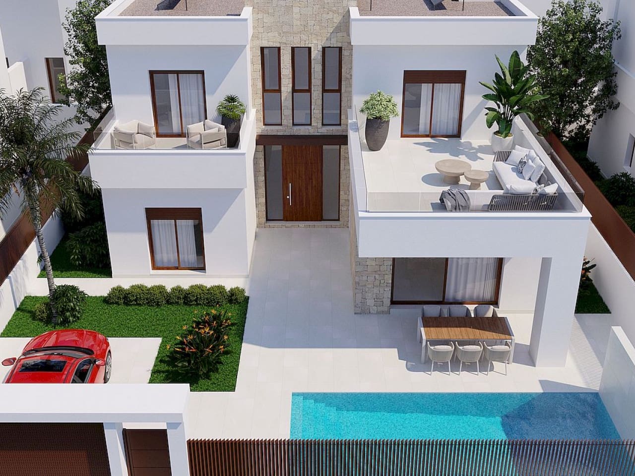 4 sypialnia Willa na sprzedaż w Los Montesinos z basenem - 649 000 € (Ref: 9318999)