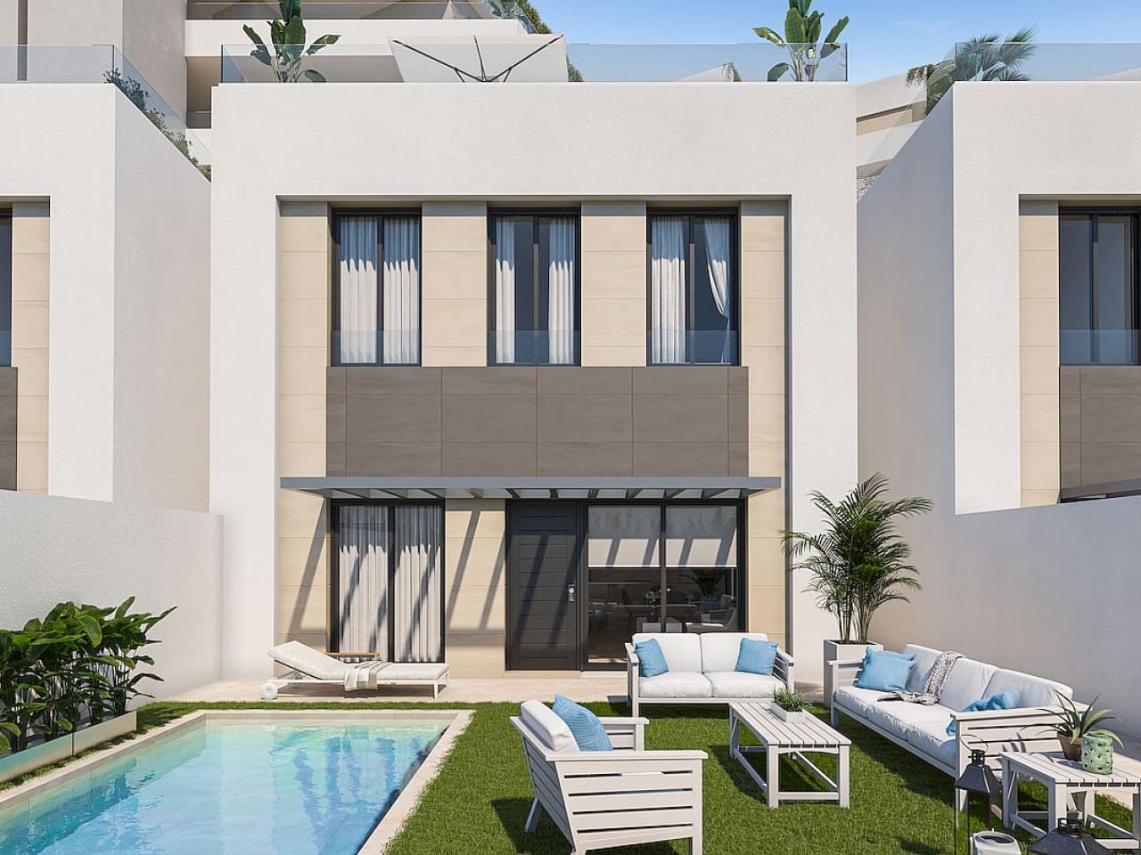 2 sypialnia Penthouse na sprzedaż w Aguilas z basenem - 297 000 € (Ref: 9319002)