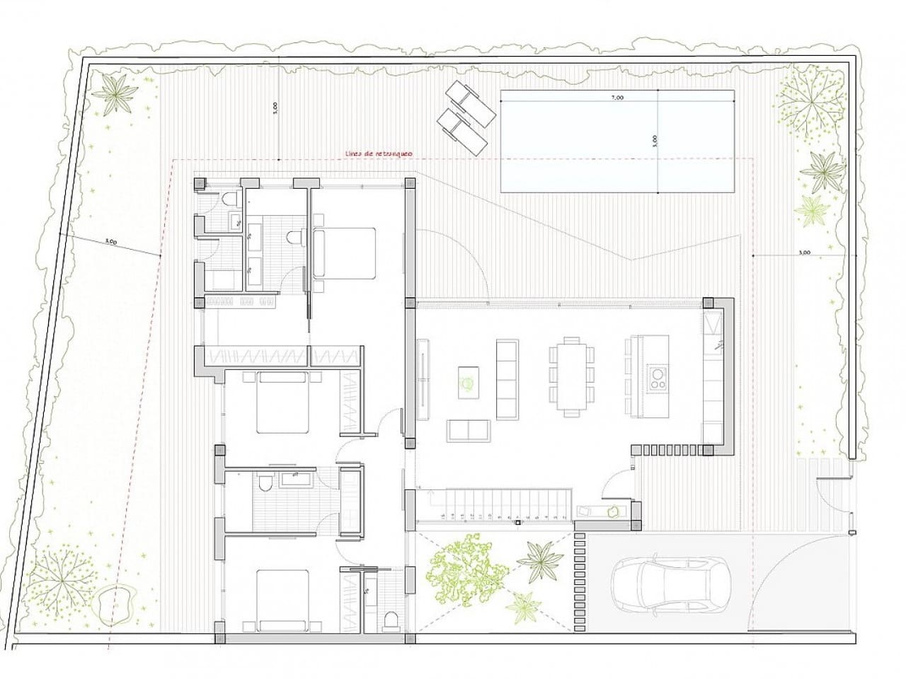 3 makuuhuone Huvila myytävänä paikassa Los Altos mukana uima-altaan - 550 000 € (Ref: 9319003)