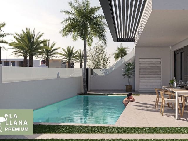 3 makuuhuone Rivitalo myytävänä paikassa San Pedro del Pinatar mukana uima-altaan - 409 000 € (Ref: 9319010)