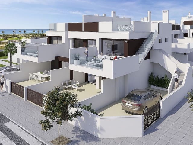 2 makuuhuone Rivitalo myytävänä paikassa Torre de la Horadada, Pilar de la Horadada mukana uima-altaan - 369 900 € (Ref: 9319014)