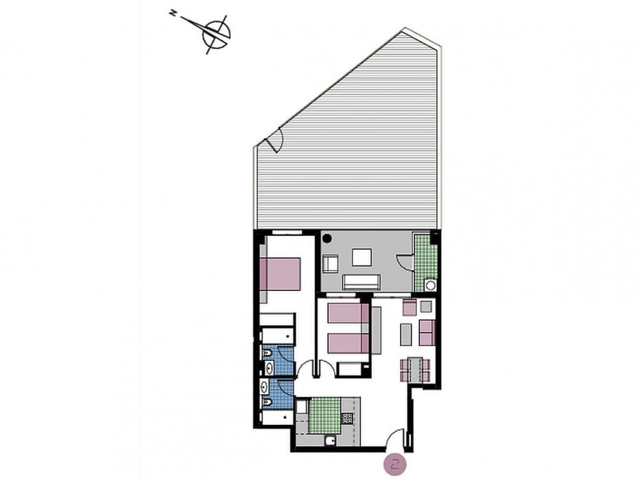 3 makuuhuone Kattohuoneisto myytävänä paikassa Pilar de la Horadada mukana uima-altaan - 489 000 € (Ref: 9319016)