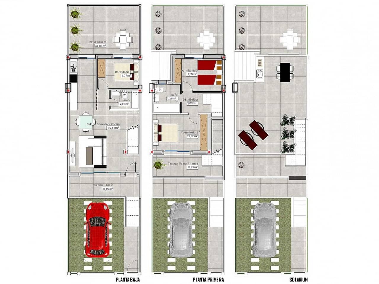 2 soveværelse Byhus til salg i Cox med swimmingpool - € 219.000 (Ref: 9319021)