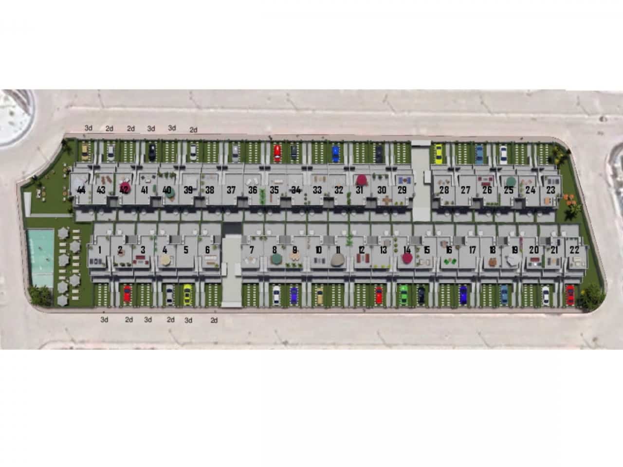 2 soveværelse Byhus til salg i Cox med swimmingpool - € 219.000 (Ref: 9319021)