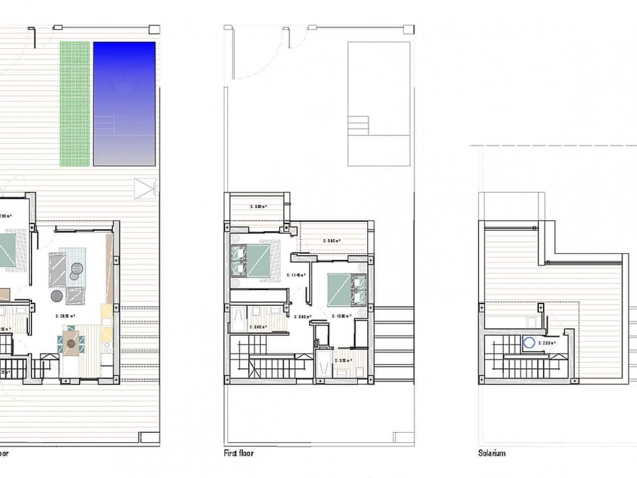 3 slaapkamer Villa te koop in Los Narejos met zwembad - € 659.000 (Ref: 9319023)