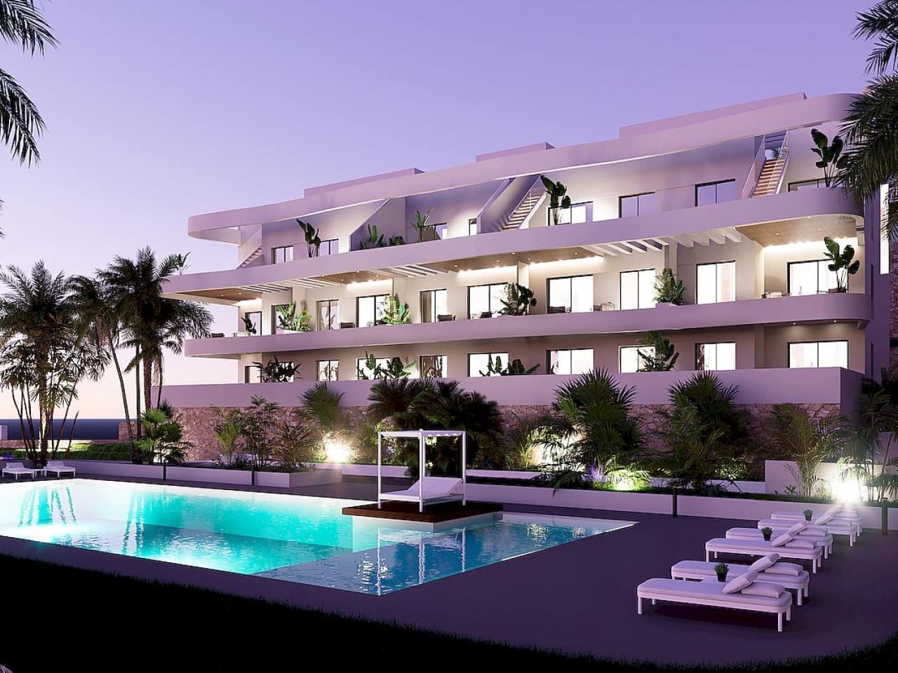 2 bedroom Penthouse for sale in Benidorm with pool - € 369,900 (Ref: 9319034)