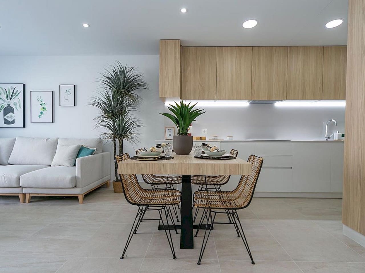 2 makuuhuone Rivitalo myytävänä paikassa Los Balcones mukana uima-altaan - 305 000 € (Ref: 9319037)