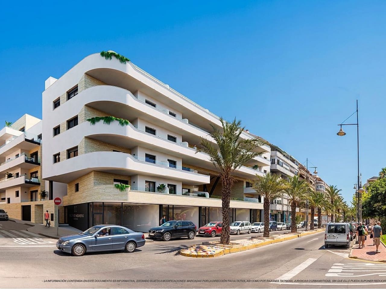 3 makuuhuone Kattohuoneisto myytävänä paikassa Torrevieja mukana uima-altaan - 460 000 € (Ref: 9319039)