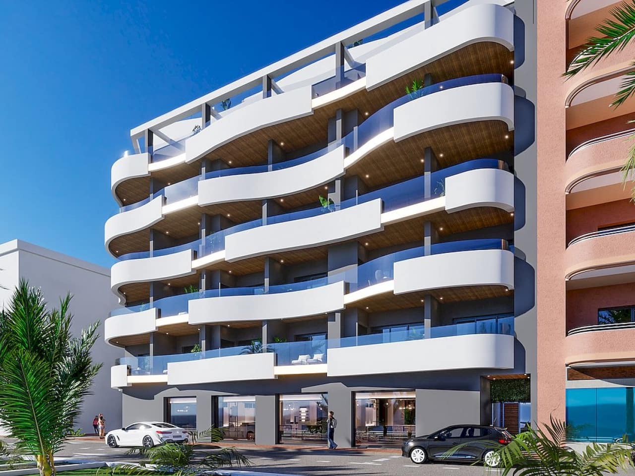2 bedroom Penthouse for sale in Torrevieja with pool - € 469,000 (Ref: 9319042)