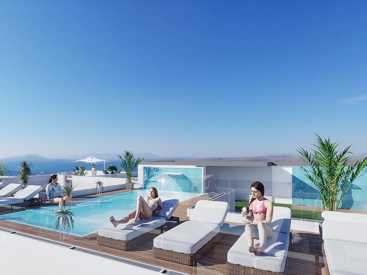 2 bedroom Penthouse for sale in Torrevieja with pool - € 469,000 (Ref: 9319042)