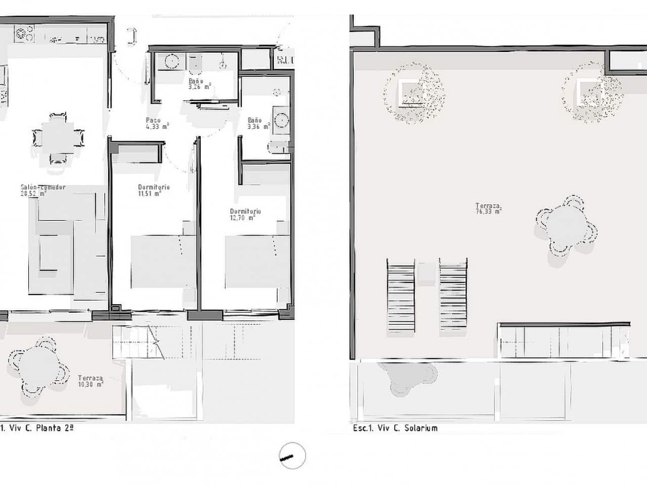 3 soveværelse Lejlighed til salg i Aguilas med swimmingpool - € 288.000 (Ref: 9319052)