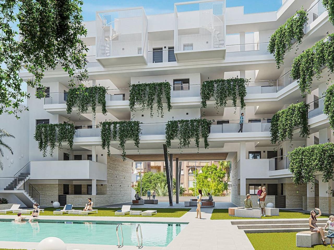 2 bedroom Apartment for sale in Torrevieja with pool garage - € 315,000 (Ref: 9319053)