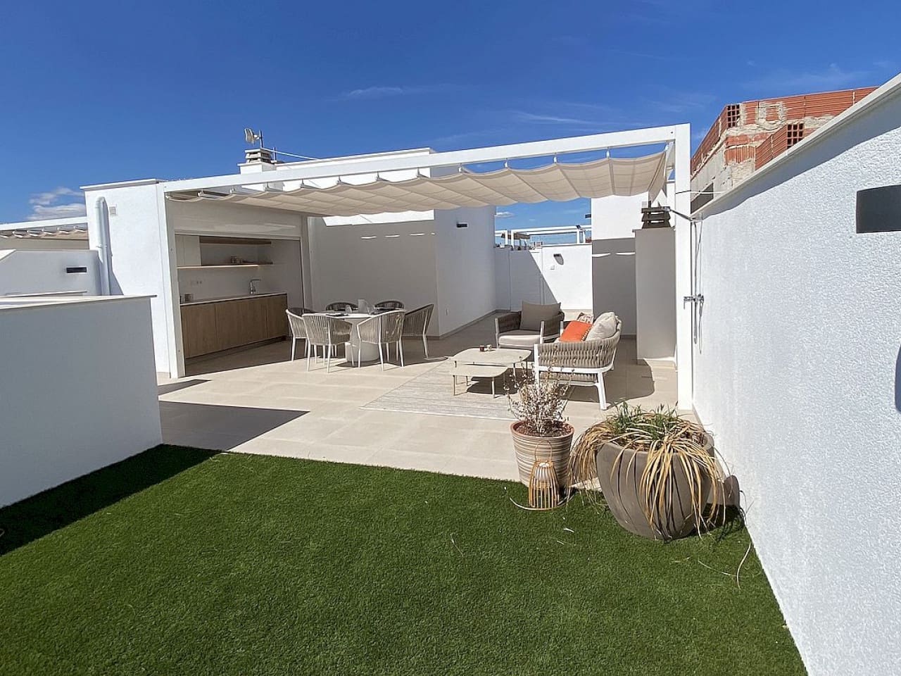 2 sovrum Radhus till salu i Pilar de la Horadada med pool - 304 900 € (Ref: 9319056)