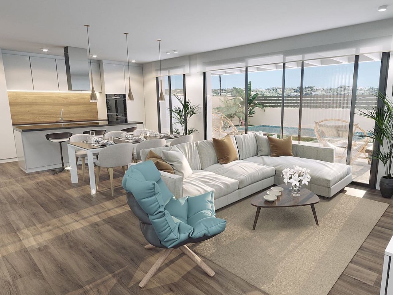 3 makuuhuone Huvila myytävänä paikassa Benidorm mukana uima-altaan - 725 000 € (Ref: 9319057)