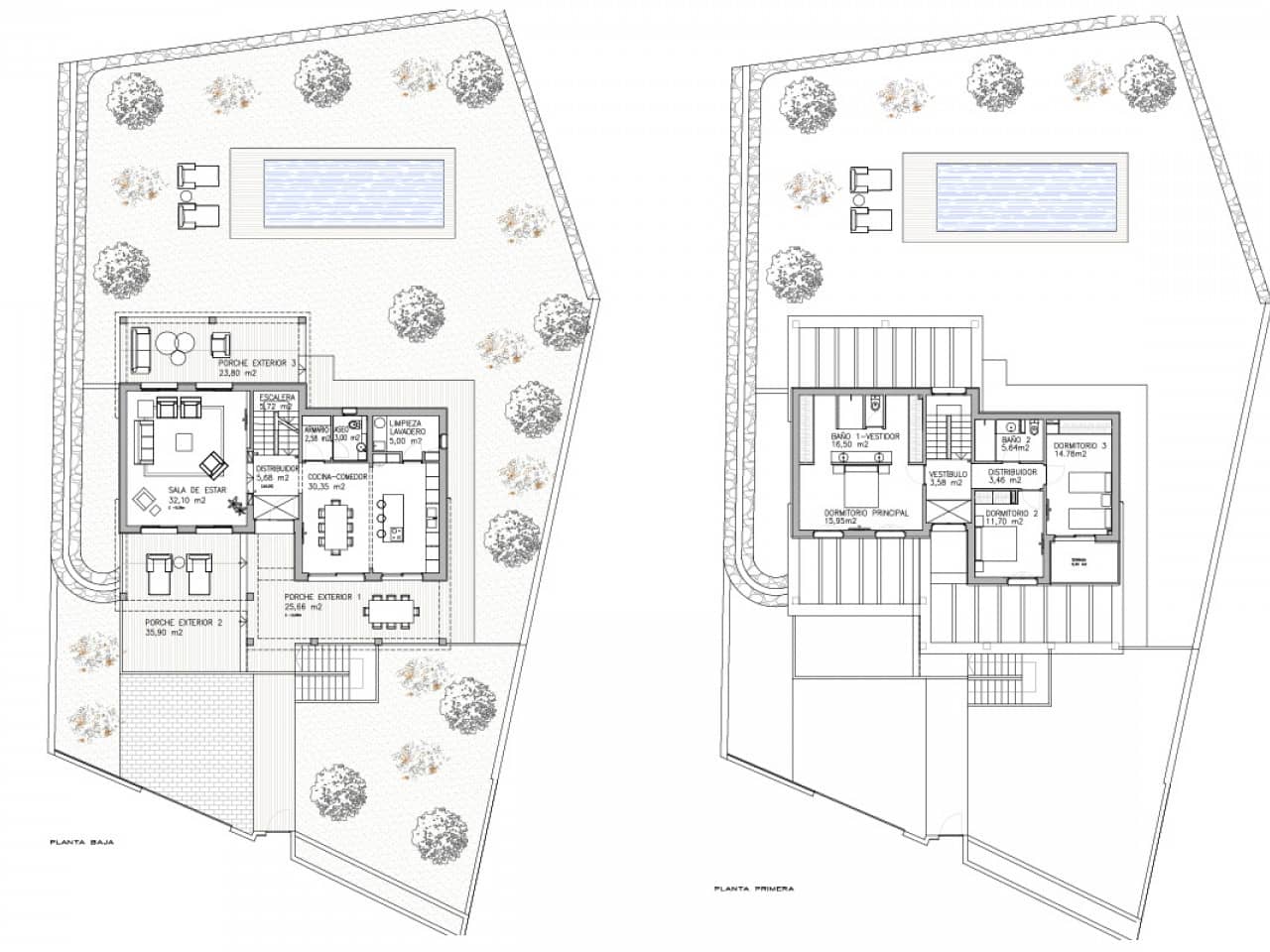 3 makuuhuone Huvila myytävänä paikassa Mojacar mukana uima-altaan - 850 000 € (Ref: 9319059)