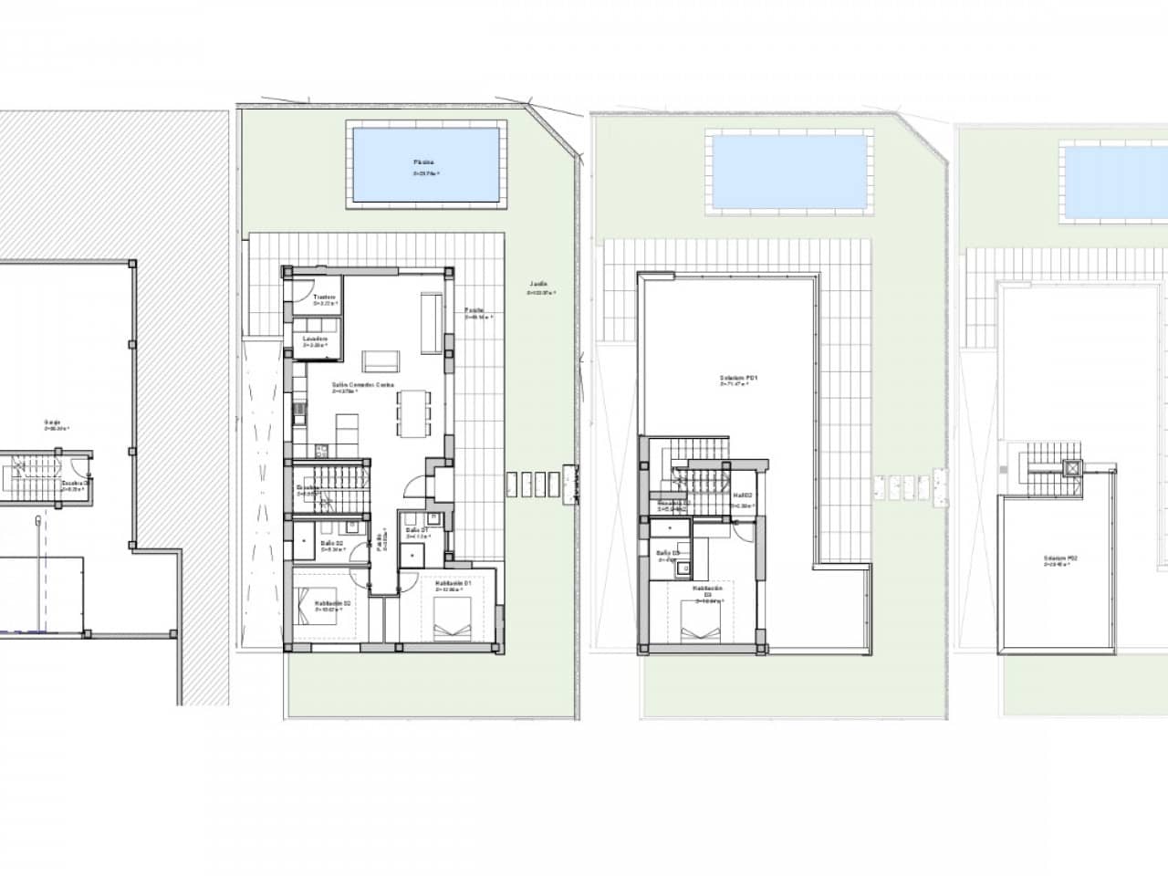 3 sypialnia Willa na sprzedaż w Los Alcazares z basenem - 442 000 € (Ref: 9319064)